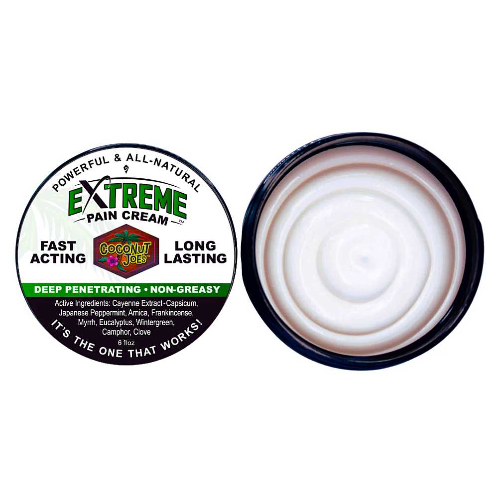Extreme Pain Cream open container
